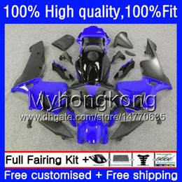 Fairing 100%Fit For HONDA CBR 600 Factory blue CC RR CBR600F5 600CC 48HM.144 CBR 600RR CBR600RR 2005 2006 CBR600 RR F5 05 06 Injection Body