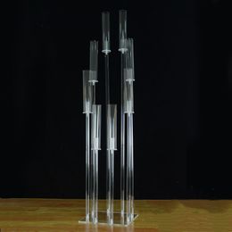 Wedding Decoration Stand Floor Display Cylinder Plinth Round Acrylic Cylinder Stands senyu779