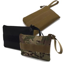 Outdoor Sports Tactical Clutch Bag Backpack Accessory Camouflage Multi functional Molle Cell Pone Kit Pouch NO17-421