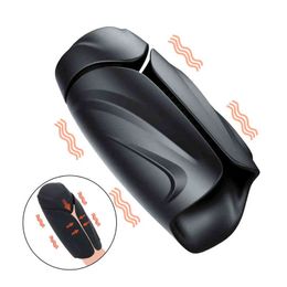 NXY Sex Masturbators Penis Pump Vibrators for Men Glans Exerciser Cock Enlargement Male Masturbator Delay Ejaculation Erotic Product Toy Adult 18 220127