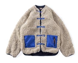 Men's Jackets 21ss fashion cashmere fleece Tang coat hip hop high street men's and women's couple jacket