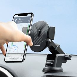 Gravity Car Phone Holder For iPhone 12 Pro Max Samsung Suction Cup Car Holder For Phone in Car Mobile Phone Holder Stand Vent