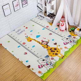 Children Room Carpet Infant Best Foldable Baby Play Mat XPE Foam Toddler Soft Crawling Pad Waterproof Double-side Developing Mat LJ201113