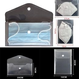 Face Mask Storage Case Anti Dust Protable Bag Holder Masks Keeper Orginazer Box For Kids Adults Bags