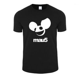 Erkek T-Shirt Toptan-2021 Baskı Deadmau5 Büyük Boy T-shirt Ile T-Shirt Erkekler Rahat Rahatlamalı1