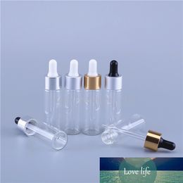 6pcs/lot 30ML Portable Liquid Drop Pipette Essential Oil Glass Bottle Travel Pot Aromatherapy Container Eye Dropper Makeup