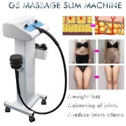 Vertical Effective G5 Vibrating Body Slimming Vibrator Cellulite Removal Massage Machine With 5 Heads