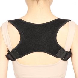 Back Support Men Women Posture Correction Belt Adjustable Spine Corrector Shoulder Band Humpback Brace1