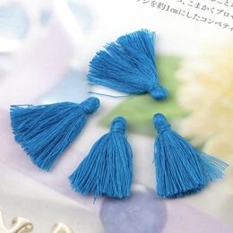 30 3cm Colourful Random Cotton Tassel Charms Tassels Earring Silk Satin For Earring Jewellery Making Diy Craft Materials H jllFva