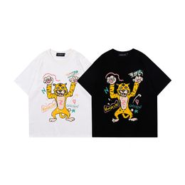 T Shirt tiger Print Women/Men Harajuku Short Sleeve Funny Cute Kawaii Tshirt Tees Tops Lovely T-shirt