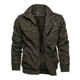 Plus Size Men Army green Jacket Long Sleeve Stand Collar Military Casual Men Black Goth Jacket Fashion Coat 201218