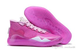 pink kevin durant basketball shoes