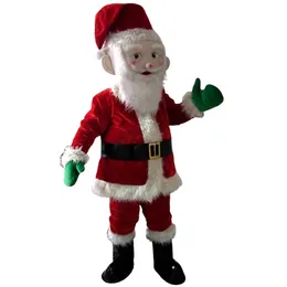 Mascot Costumes Santa Claus Cartoon Mascot High Quality Costume Christmas Halloween Birthday Party