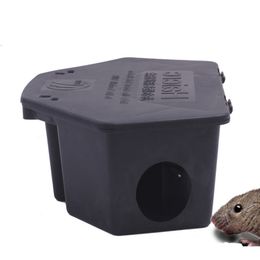 Large Lock Rat Bait Station Traps Pest Control 14in Size Rodent Reusable Snap Plastic Box Mouse-trap Outdoor Waterproof Catcher Mouse Mice Direct Sale from China