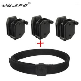 mags Canada - Waist Support VULPO High Quality IPSC Shooting Belt Multi-angle Speed Magazine Pouch Set Tactical Mag Holster Pistol Quick Pouch1