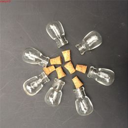 Water Drop Mini Cute Bottles Pendants Small Glass With Cork Transparent Clear Jars Gifts Vials 100pcs Free Shippinghigh qualtity