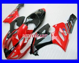 Hot red gloss black Fairing kit for KAWASAKI Ninja ZX6R 05 06 ZX-6R 636 ZX 6R 2005 2006 Fairings set