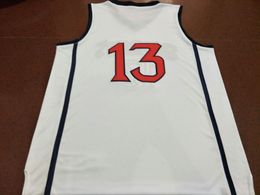 Vintage 21ss Sain Marys Patty Mills #13 real embroidery Bsaketball Jersey Size S-4XL or custom any name or number jersey