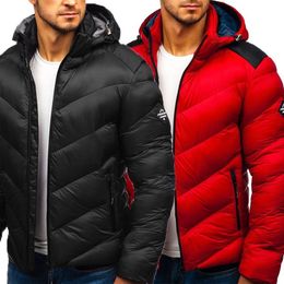 Winter Jacket Men Fashion Hooded Male Warm Parka Jacket Mens Solid Thick Jackets and Coats Man Cotton Winter Parkas XS-3XL 201027