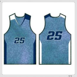 Basketball Jersey Men Stripe Short Sleeve Street Shirts Black White Blue Sport Shirt UBX39Z804