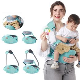 Baby Carrier Polyester Baby Holder Front Hug Waist Stool Comfortable Infant Slings Breathable Seats Maternity Accessories 6 Colors BT6436