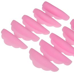 10PCS/5Pair Recycling Silicone Eyelash Perm Pad Lashes Rods Shield Lifting 3D Eyelash Growth Treatment Perming Tool