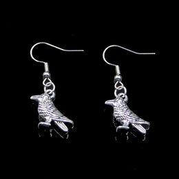 New Fashion Handmade 17*17mm Bird Parrot Earrings Stainless Steel Ear Hook Retro Small Object Jewellery Simple Design For Women Girl Gifts