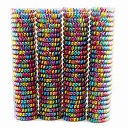 Lots 100 Pcs Women Girls Size 5.5 CM Colourful Hair Bands Elastic Rubber Telephone Wire Ties Plastic Rope Gum Spring