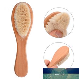 New Baby Natural Wooden Brush Comb Brush Baby Hairbrush Newborn Baby Head Massager Bathroom Accessories