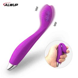 Nxy Sex Vibrators Quick Orgasm g Spot Finger Toys for Women Tepel Clitoris Stimulator Dildo Vagina Massage Adult Female 1207
