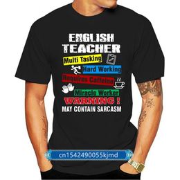 mens swag shirt Canada - Men's T-Shirts English Teacher Gifts Funny Skill Teaching Shirt Summer Winter Style Fashion Swag Men T Shirts. Coat Clothes Tops