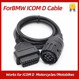 Diagnostic Tools B-MW Motorcycle Scan Tool ICOM D Cable OBD2 Motobikes 10 Pin OBDII