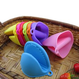 Oven Mitts Silicone Glove Clip Cake Bakeware Heat Resistant Non-slip Hand Convenient Microwave Mitt