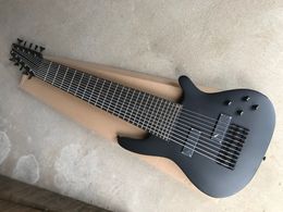 Factory custom10 Strings Electric bass Guitar with Rosewood fingerboard,Black Hardware,Provide customized service