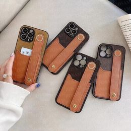 Retro Floral Phone Cases for iPhone 12 12pro 13 13pro X Xs Max Xr 8 7 Plus 11 11pro Leather Strap Smartphone Case Card Pocket Cover