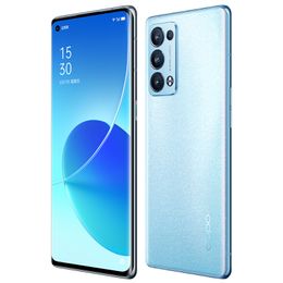 Original OPPO Reno 6 Pro + Plus 5G Mobile Phone 12GB RAM 256GB ROM Snapdragon 870 50MP AI Android 6.55" AMOLED Full Screen Fingerprint ID Face NFC 4500mAh Smart Cellphone