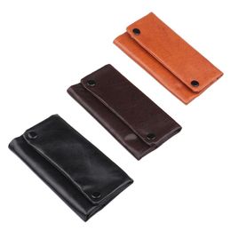 Smoking Colourful PU Leather Dry Herb Tobacco Storage Package Stash Preroll Rolling Cigarette Holder Bag Pocket Pouch Portable High Quality DHL Free