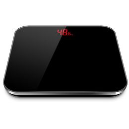 LED Hidden Screen Electronic Scale Household Body Weight Slim Round Corner Design Gym Yoga HH21-323