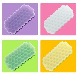 Ice Cube Tray Pudding Jelly Maker Mould Tool Honeycomb Square Moulds Silicone DIY Trays Silicones Home Tools SN5542