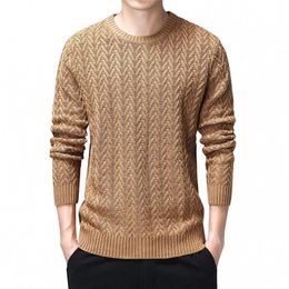 100% Cotton Sweater Men Autumn Winter Slim Fit Pullovers Men Argyle Pattern O-Neck Pull Homme Christmas Sweaters Black 3XL 201022
