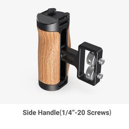 DSLR Camera Hand Universal Grip Wooden Mini Side Handle Screws) for Sony/Nikon