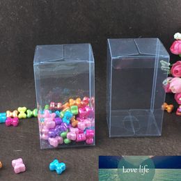 30pcs 6*6*8cm clear plastic pvc box packing boxes for gifts/chocolate/candy/cosmetic/crafts square transparent pvc Box