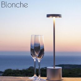 Portable Bar Table Lamps Restaurant Bedroom Desk Light Fixtures Led Bedroom Office Stand Light Home Decor