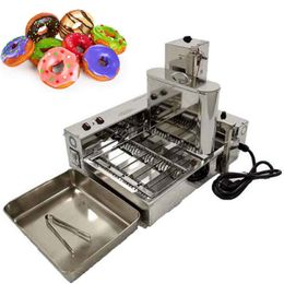 latest hot saleCE Mini Desktop Wide Oil Tank donut machine/dough making machine/electric donut make220v/110v