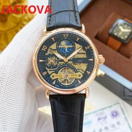 montre de luxe Mens Mechanical Automatic Watches 42mm Skeleton Dial Designer Week Calendar Day Date Men Self-wind DAYDATE President Orologio di Lusso Wristwatch