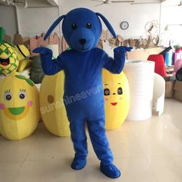 Halloween Yellow Dog Mascot Costume Top Quality Cartoon theme character Carnival Unisex Adults Size Christmas Birthday Party Fancy Outfit