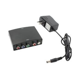 2022 r l audio Conectores de Cabos de Áudio Profissional YPBPR + R / L para Converter Adaptador de Conversão suporta a maior resolução de vídeo até 1080p
