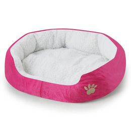 40x45cm Pet Dog Bed Mats Dog House Puppy Cat Nest Cashmere Sofa Warm Kennel Dog Blanket Pet Accessories Supplies Cama Perro Y20033207G