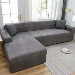 Cross Pattern Elastic Sofa Cover Stretch Sofa Covers for Living Room Couch Cover Loveseat Sofa Slipcovers 210317