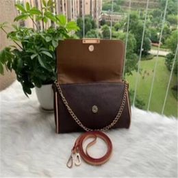 2022 designer women classic Favourite bag MM PM leather Pochette shoulder bags handbag clutches removable chain 26cm large volume